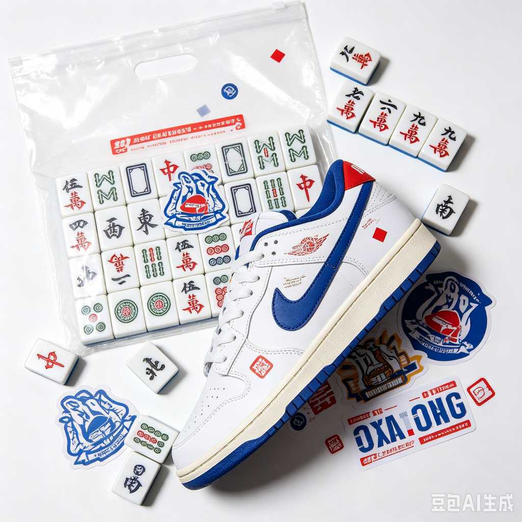 pattern printed mahjong packaging