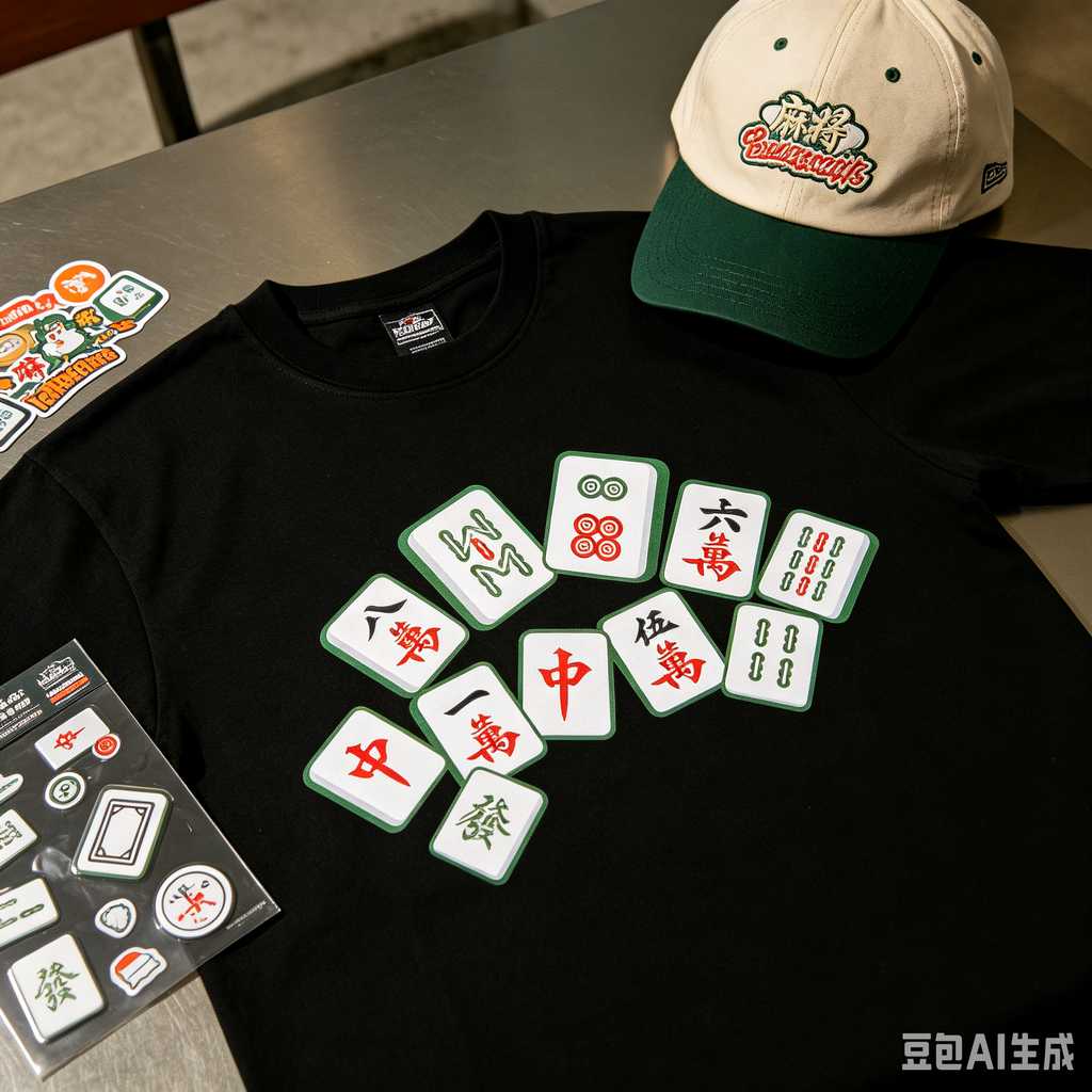 thickened mahjong tiles