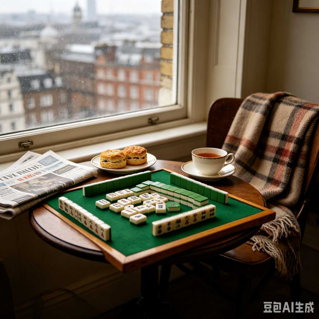 water resistant print mahjong tiles